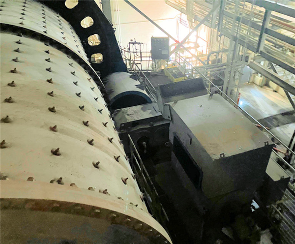 Used Svedala 15' W X 29' L Ball Mill With 3750 Hp Motor)